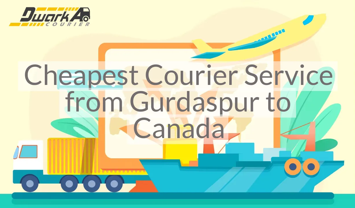 Cheapest Courier Service from Gurdaspur to Canada