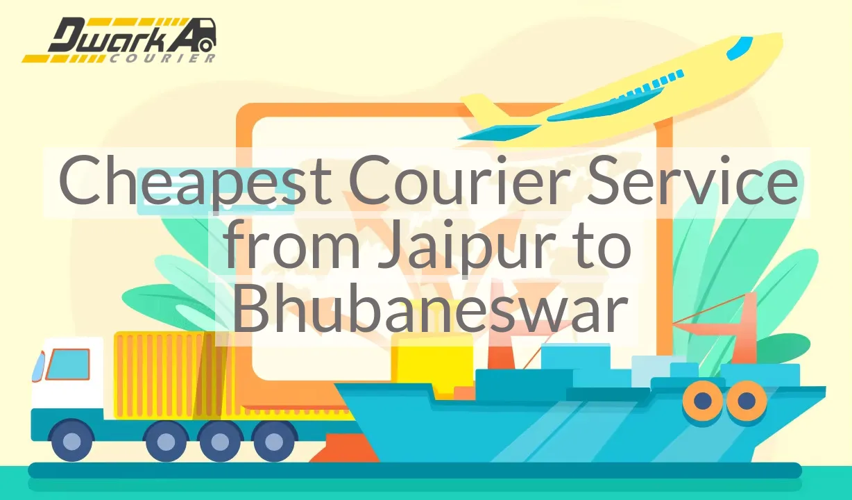 Cheapest Courier Service from Jaipur to Bhubaneswar