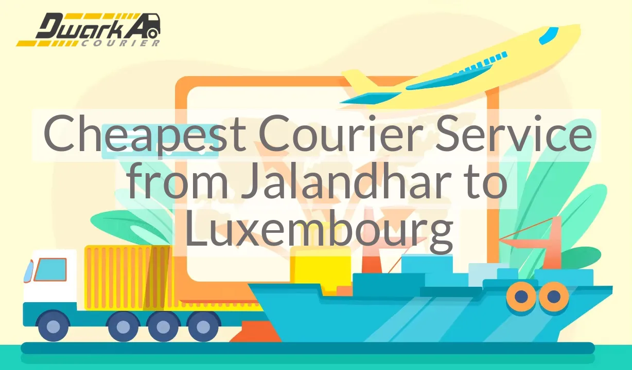 Cheapest Courier Service from Jalandhar to Luxembourg