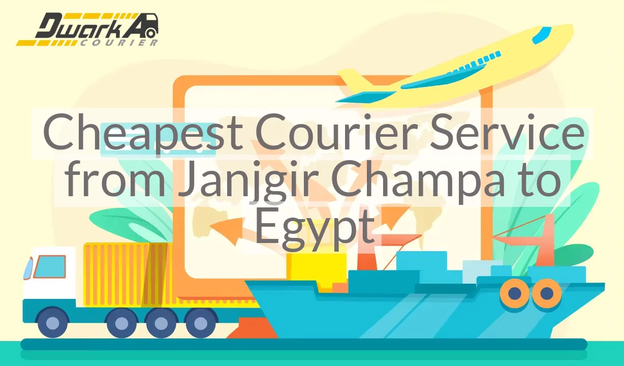 Cheapest Courier Service from Janjgir Champa to Egypt