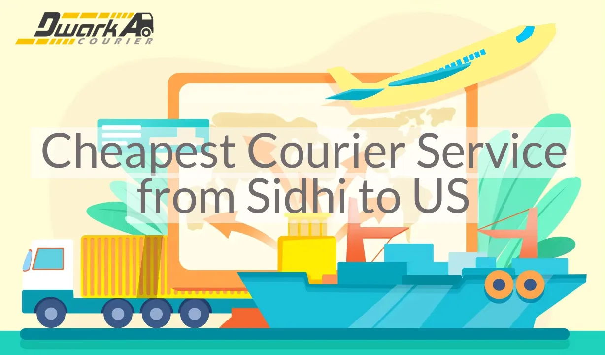 Cheapest Courier Service from Sidhi to US
