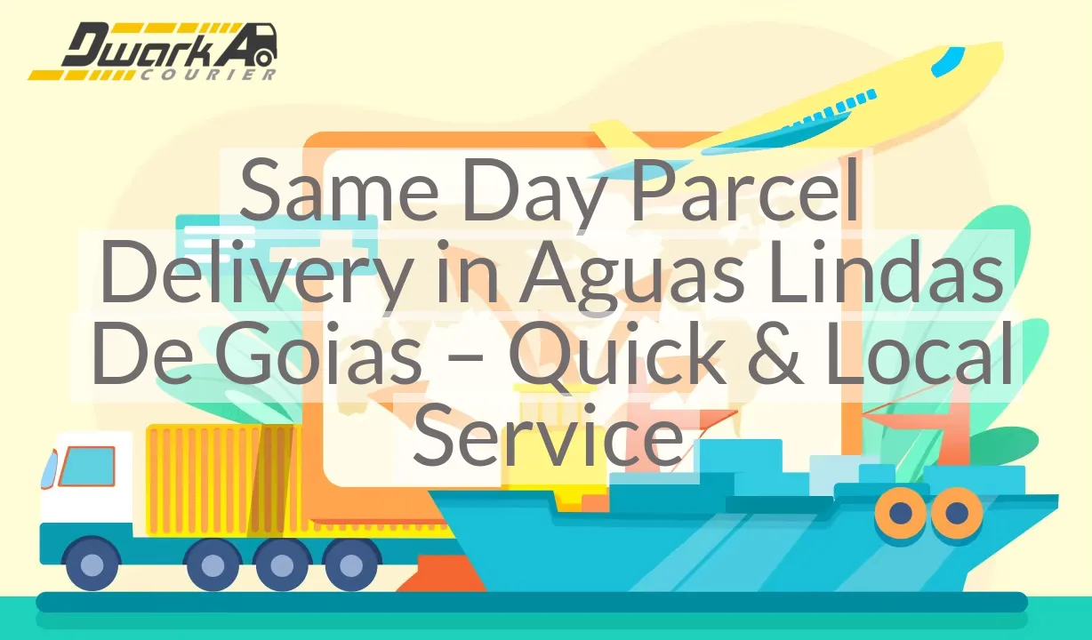 Same Day Parcel Delivery in Aguas Lindas De Goias – Quick & Local Service
