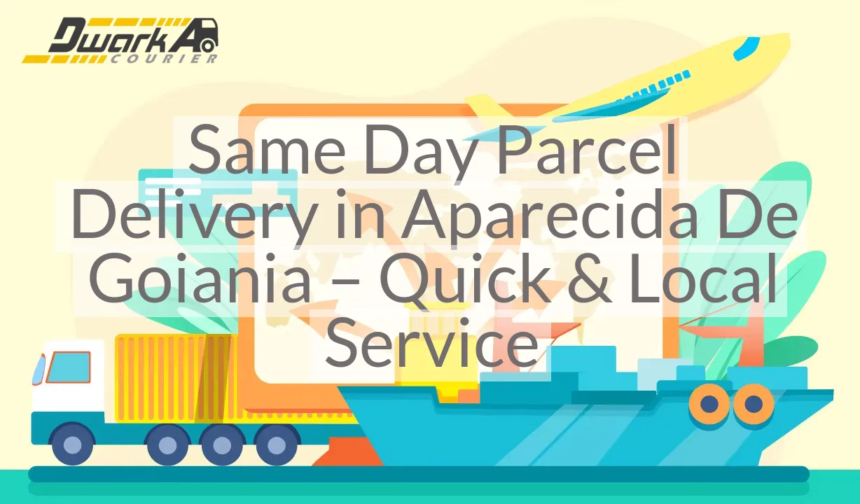 Same Day Parcel Delivery in Aparecida De Goiania – Quick & Local Service