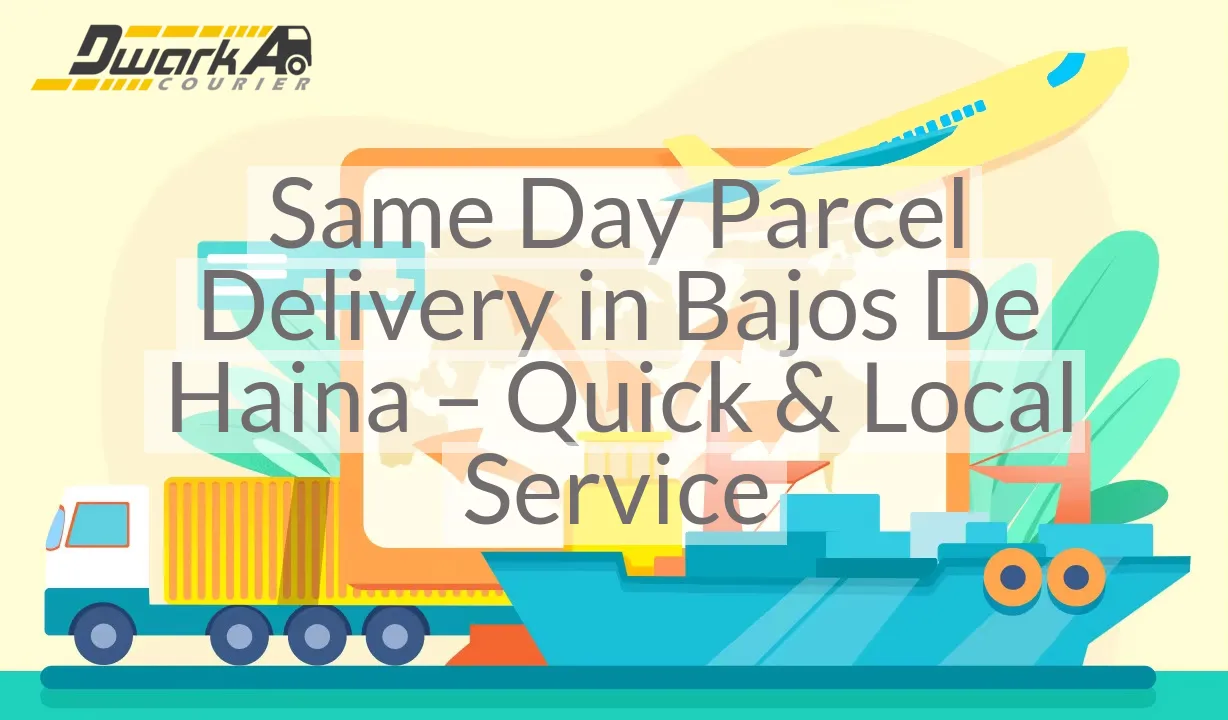 Same Day Parcel Delivery in Bajos De Haina – Quick & Local Service