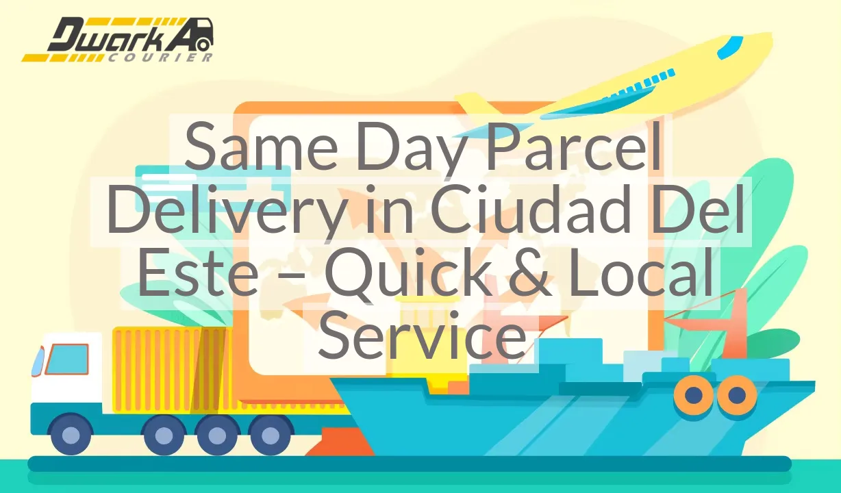 Same Day Parcel Delivery in Ciudad Del Este – Quick & Local Service